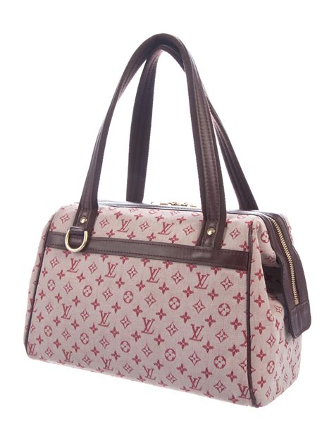 lv mini lin josephine|2001 Monogram Mini Lin Josephine PM handbag.